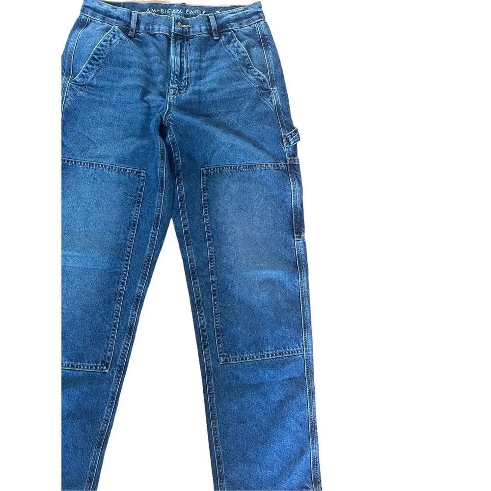 ‎American Eagle 90’ straights jeans NWT women’s size 6